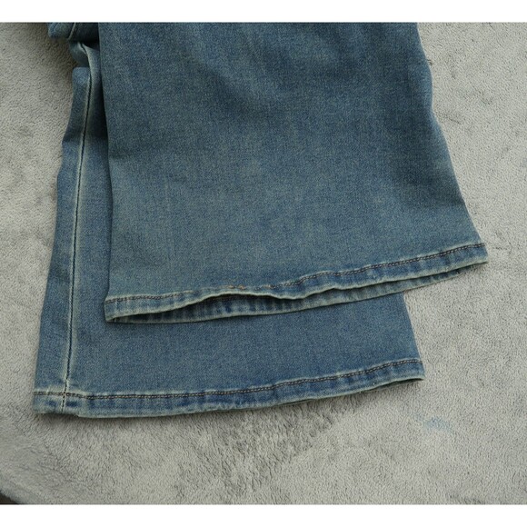 Rewash Jeans Women's Size 16 Blue High-Rise Flare Denim Pants 32" Inseam Stretch - Picture 14 of 16
